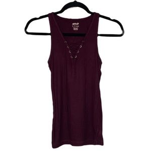 Aerie lace up tank